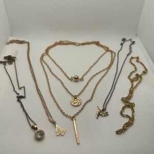 Gold Necklaces Bundle